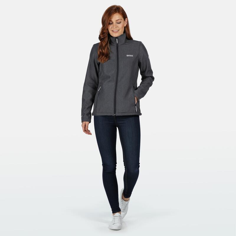 Connie IV Damen-Wanderjacke - Mittelgrau