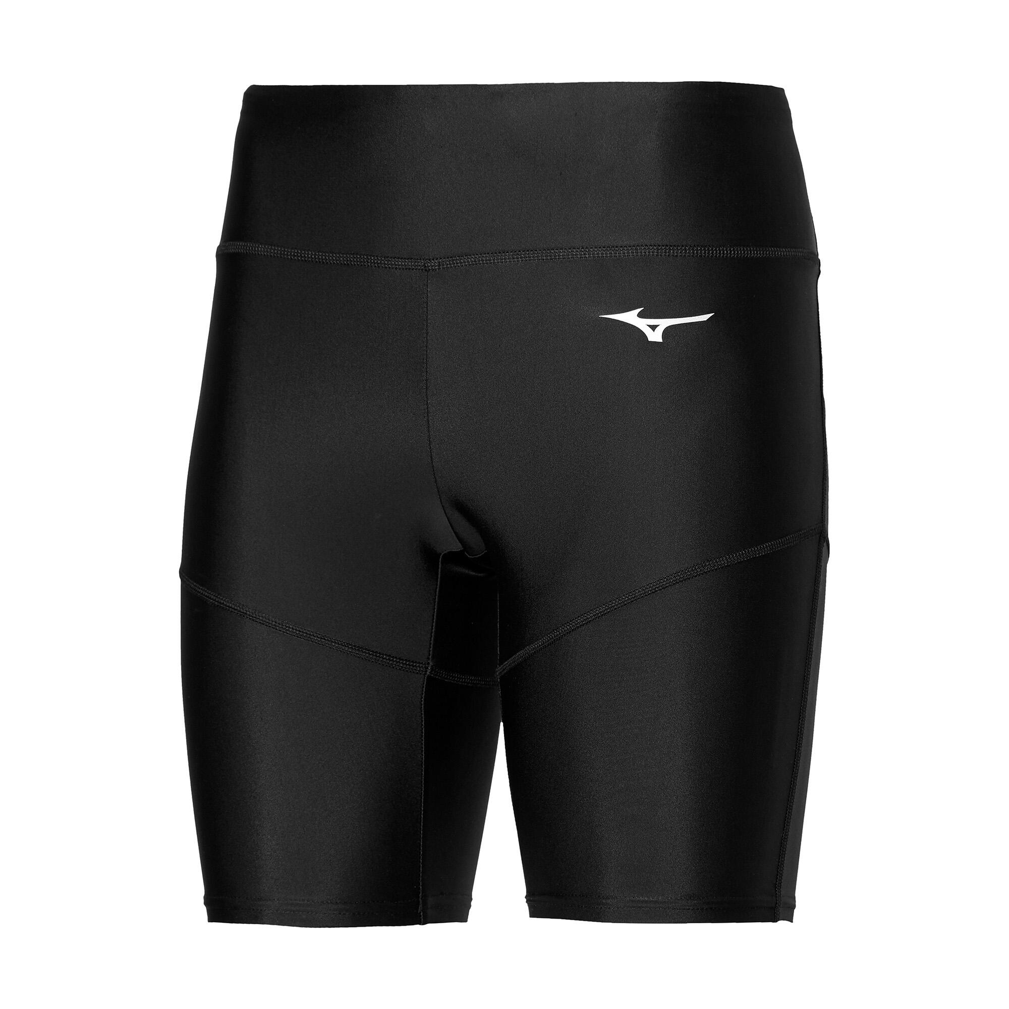Legginsy do biegania damskie Mizuno Core Mid Tights krótkie 3/3