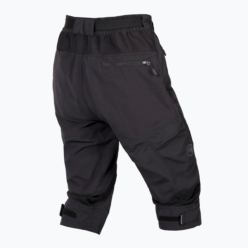 Pantaloni scurți de ciclism pentru femei Endura Hummvee 3/4 W negri
