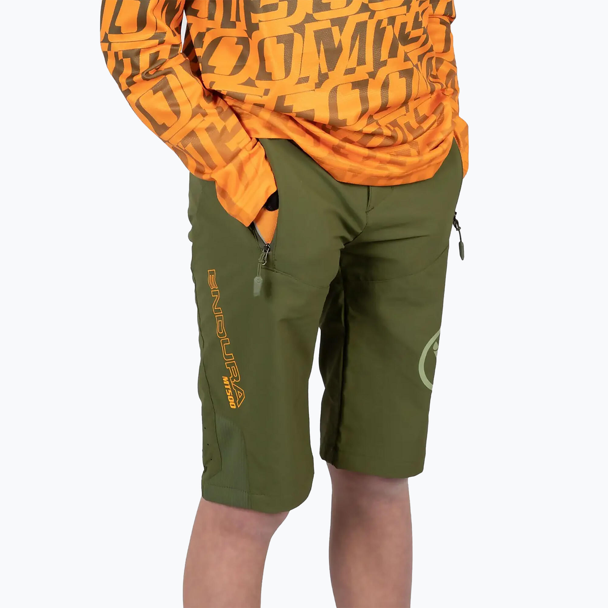 Pantaloncini da ciclismo per bambini Endura MT500 Burner Short Jr 3/7