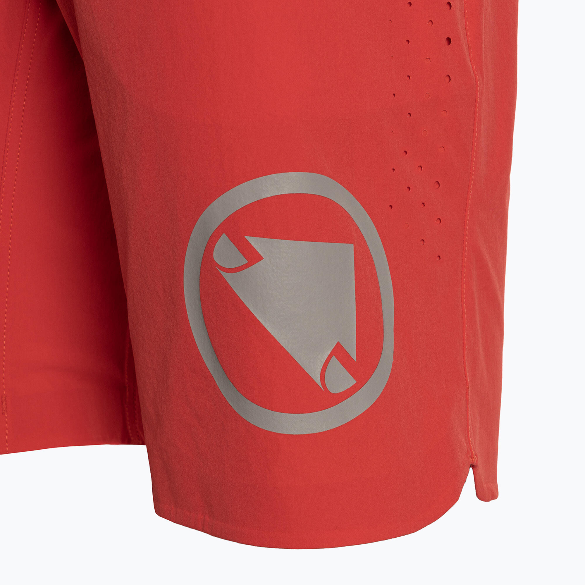 Pantaloncino Endura SingleTrack Lite da donna rosso 3/6