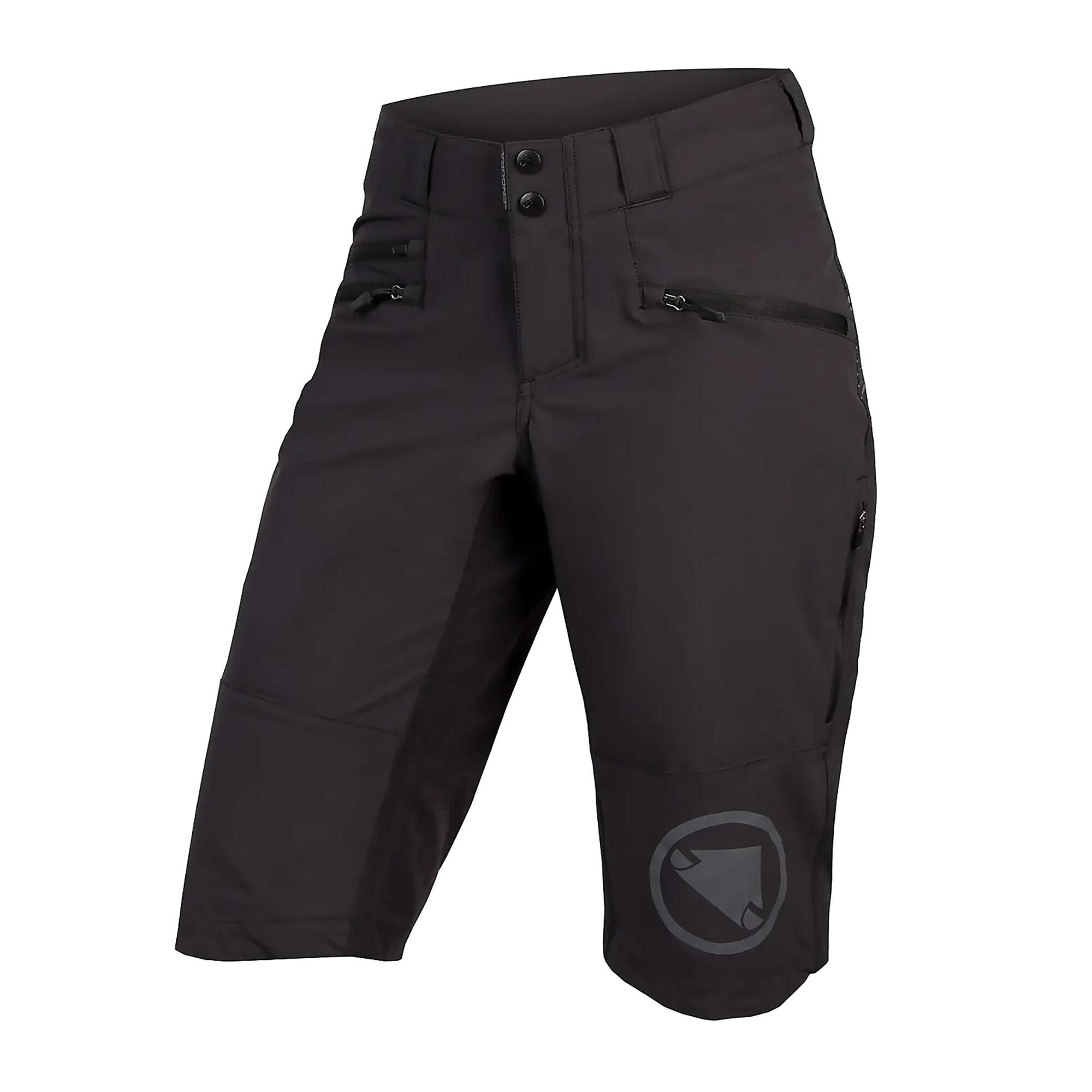 Endura SingleTrack II Kurze Damen Short schwarz 3/3