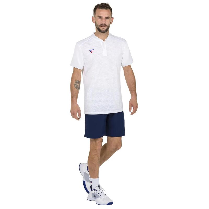 TEAM MESH POLO WHITE XXL