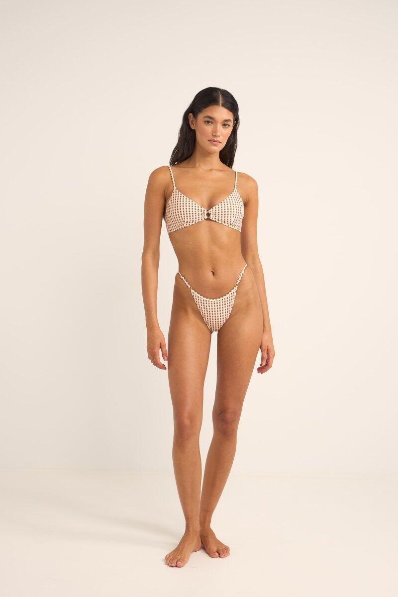 Chloe Check Ajustable Corte Alto Lateral St Femme 4/5