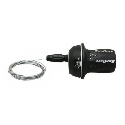 Rechtse draaigreep fiets shifter sunrace twist gripshift m21 5v