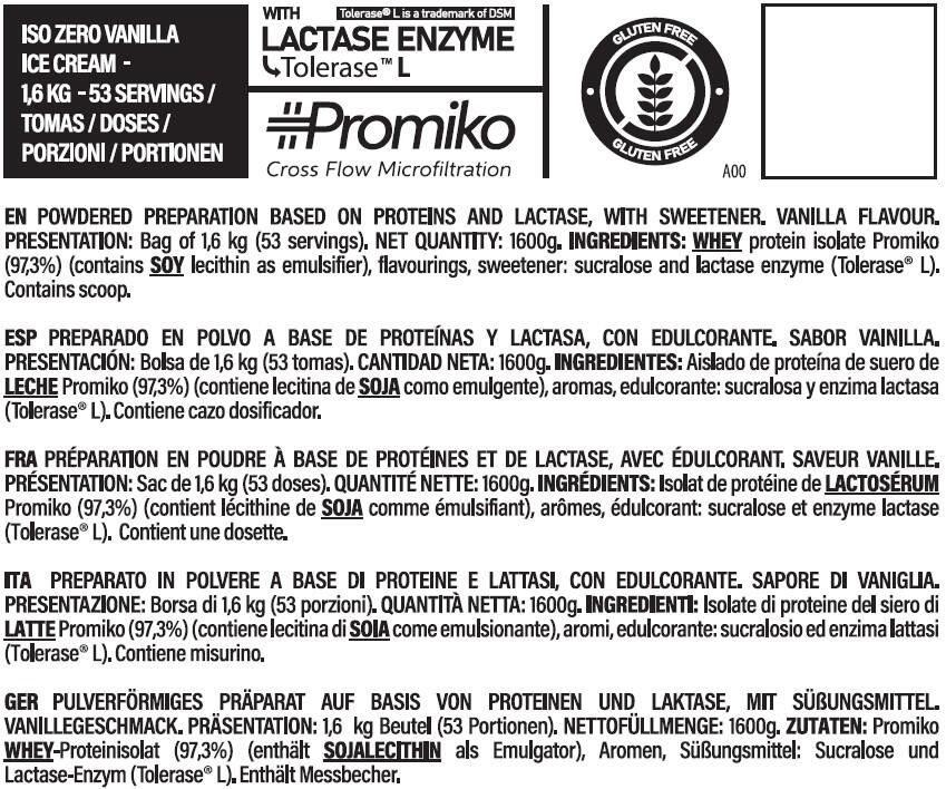 Isolate zero cfm - 1600g Baunilha Creme da LifePRO 2/6