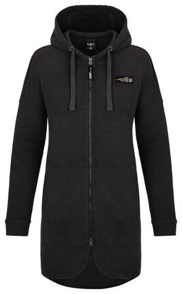 Damen-Fleecepullover Loap Gerbera Dunkelgrau