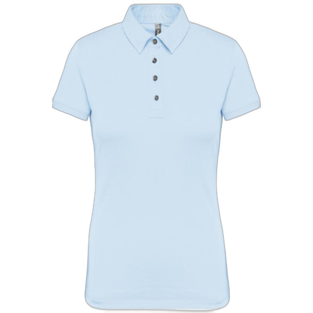 Short-sleeve women's polo Kariban Jersey