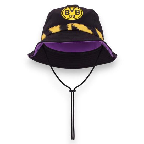 Hut Borussia Dortmund BVB 09 Bucket Hat in Schwarz