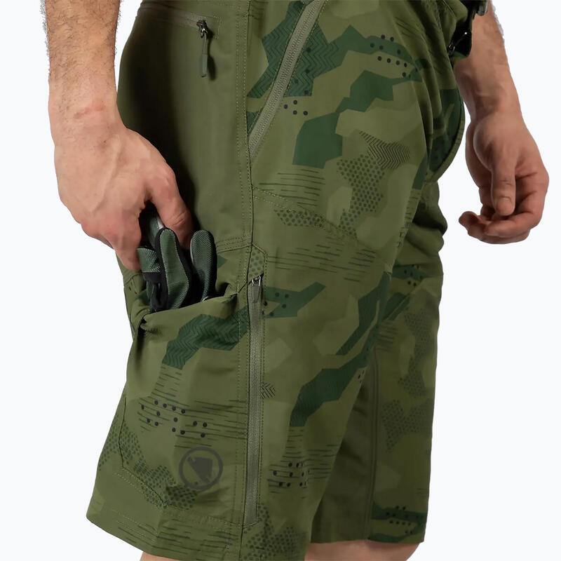 Pantaloni scurți de ciclism pentru bărbați Endura Hummvee Short tonal