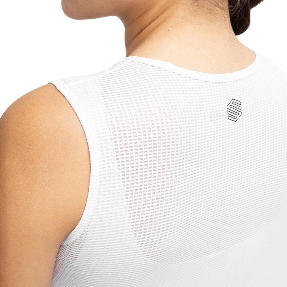 Maglia intima tecnica da ciclismo donna Core Vivid Bianco 4/7