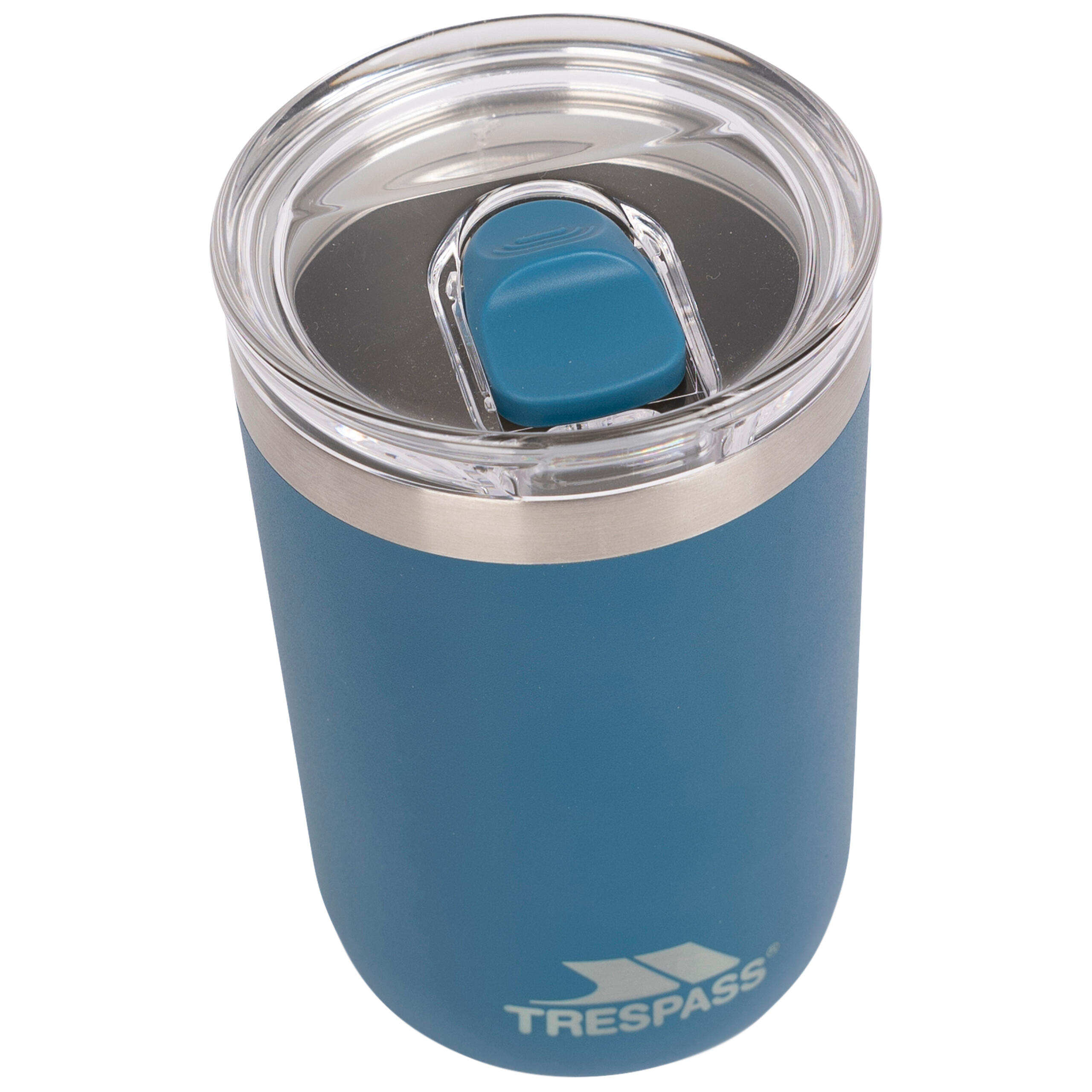 Trespass Rounder Vaso de Acero Inoxidable 350 ml - Azul 2/5