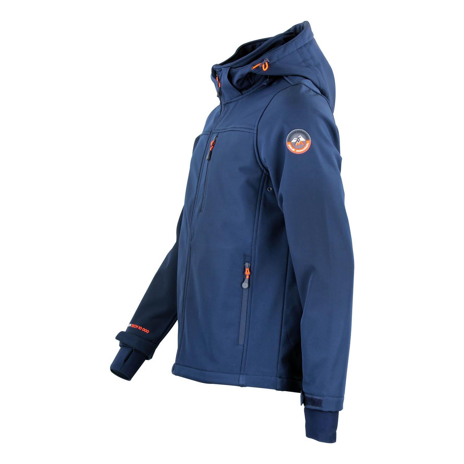 Kurtka softshell z kapturem Peak Mountain Claude 3/4