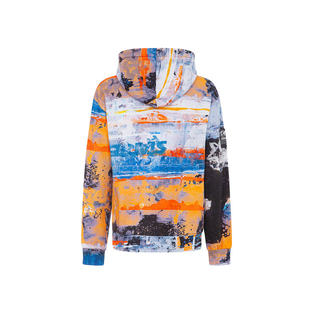 Felpa cappuccio oversize all over VERNICE 3/3