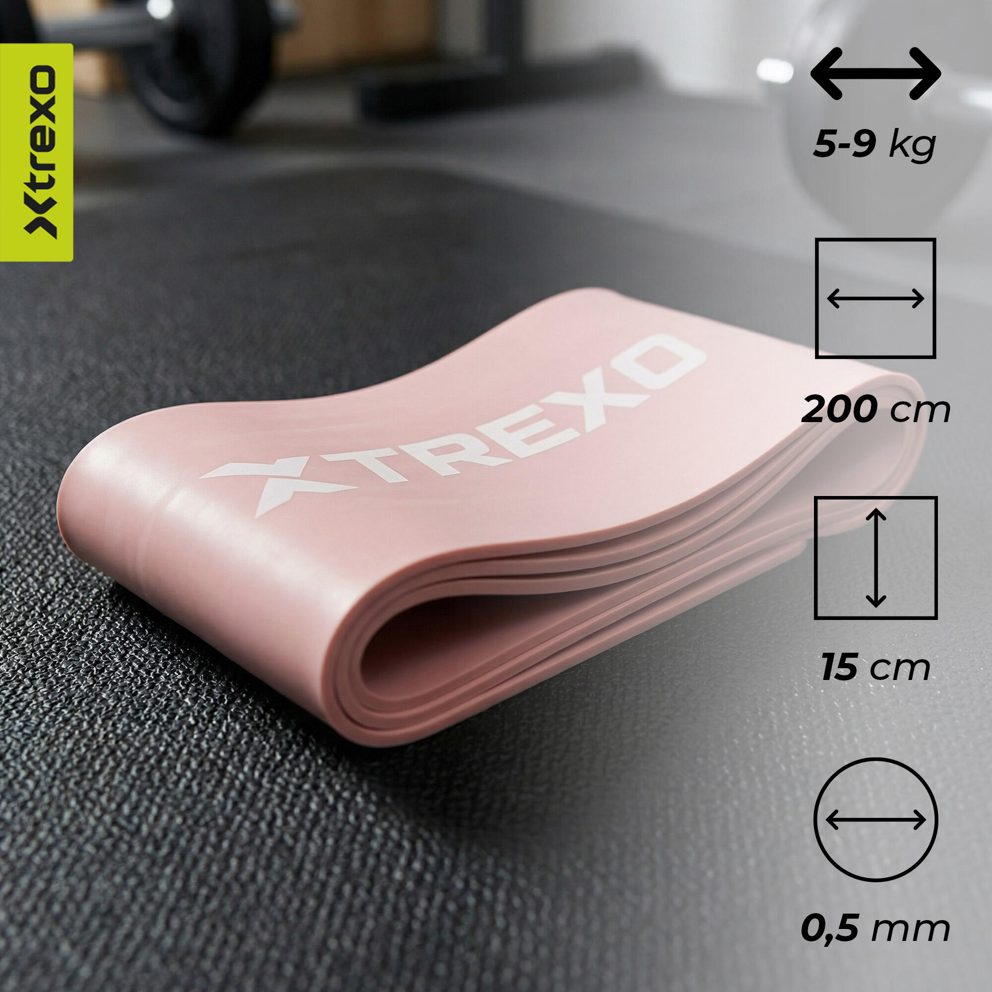Banda de resistência XTREXO 3/5 TXO-B4Z049-VT 3/7