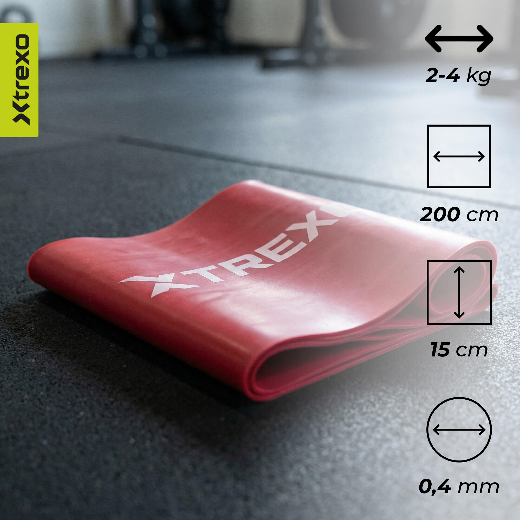 Widerstandsband XTREXO 2/5 TXO-B4Z048-PK 3/7