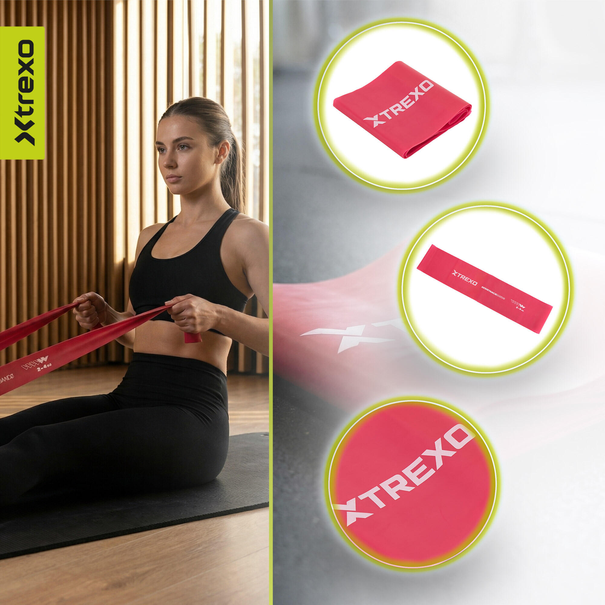 Widerstandsband XTREXO 2/5 TXO-B4Z048-PK 4/7