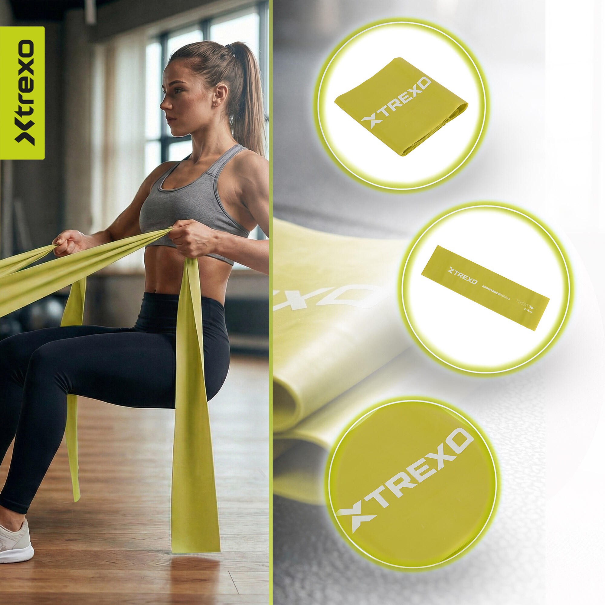 Weerstandsband XTREXO 1/5 TXO-B4Z047-GN 4/7