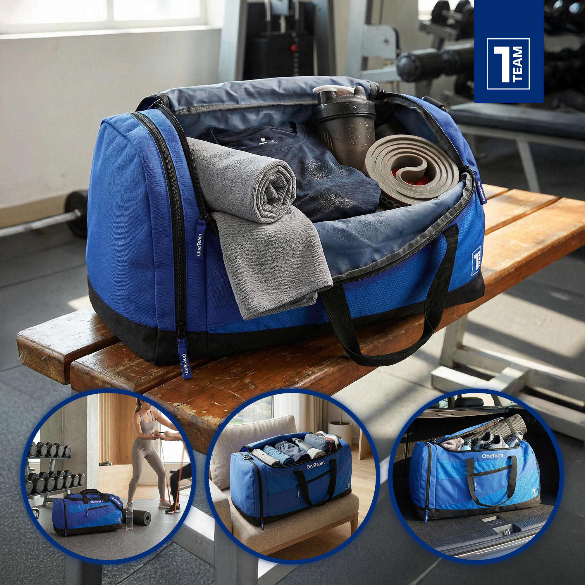 Sac de sport OneTeam Sebastiano 84 l 6/7