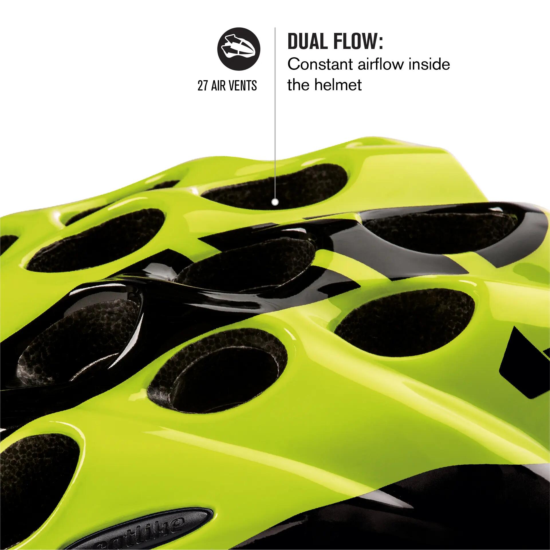 Catlike Kitten - Capacete de Ciclismo Júnior – Preto/Amarelo 4/6