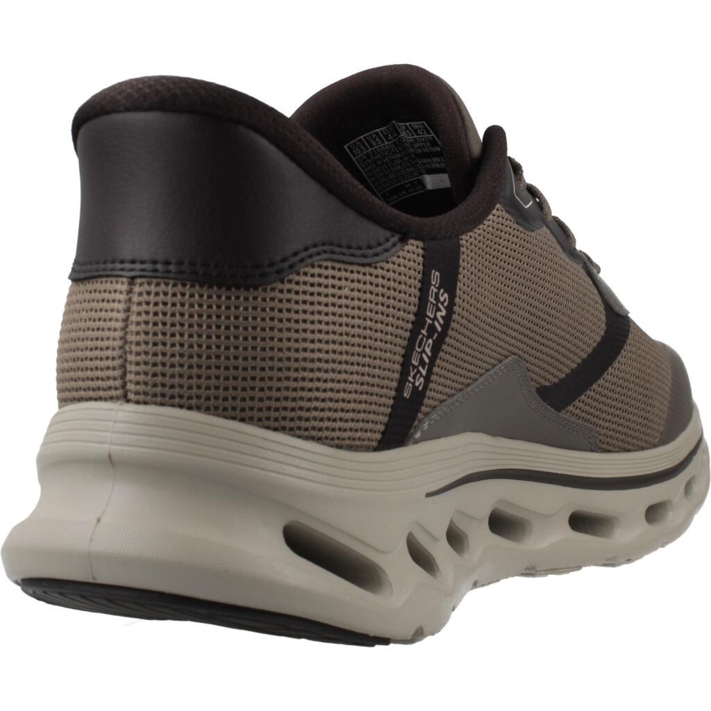 Zapatillas Deportivas Hombre Skechers SLIP-INS GO WALK GLIDE-STEP 2.0 Verde 3/5
