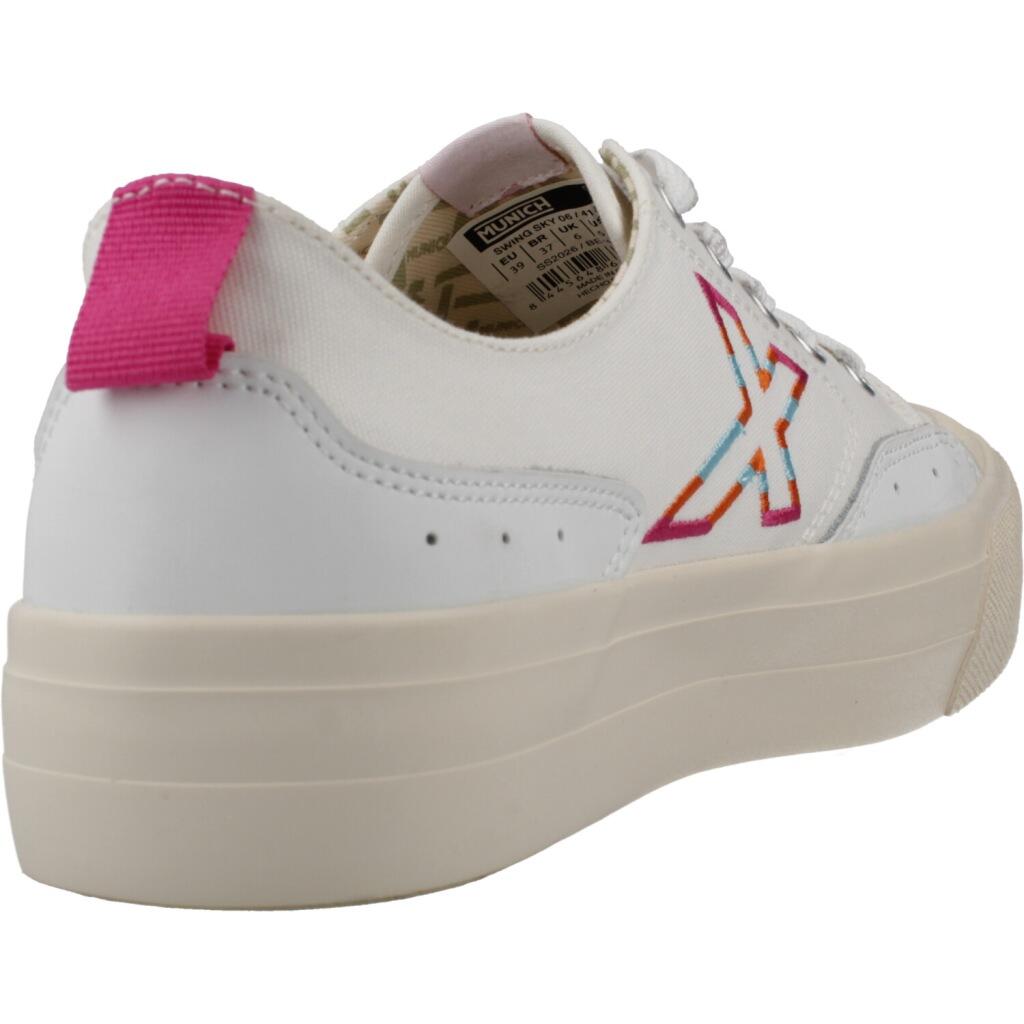 MUNICH MUNICH SWING SKY 06 Sneakers in tela con piattaforma 3/5