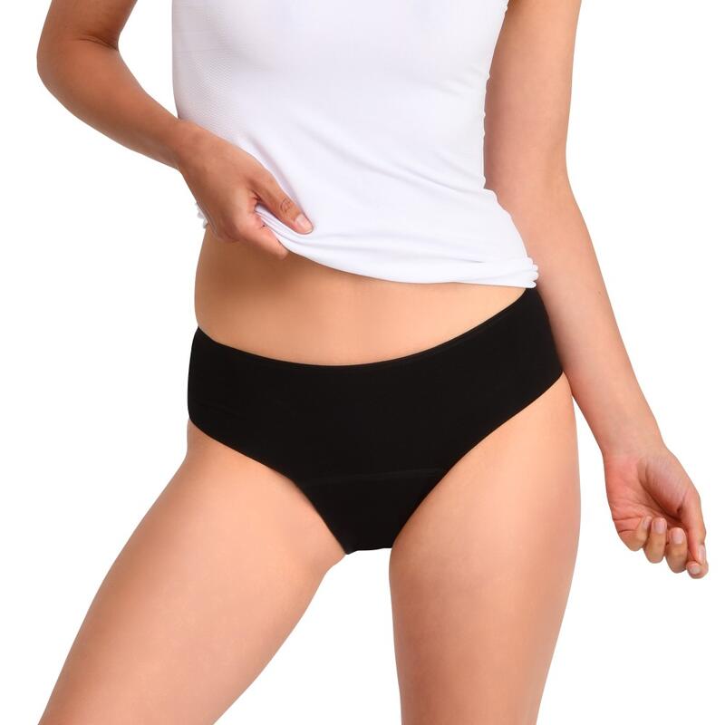 Conjunto de 3 cuecas menstruais invisíveis Mulher