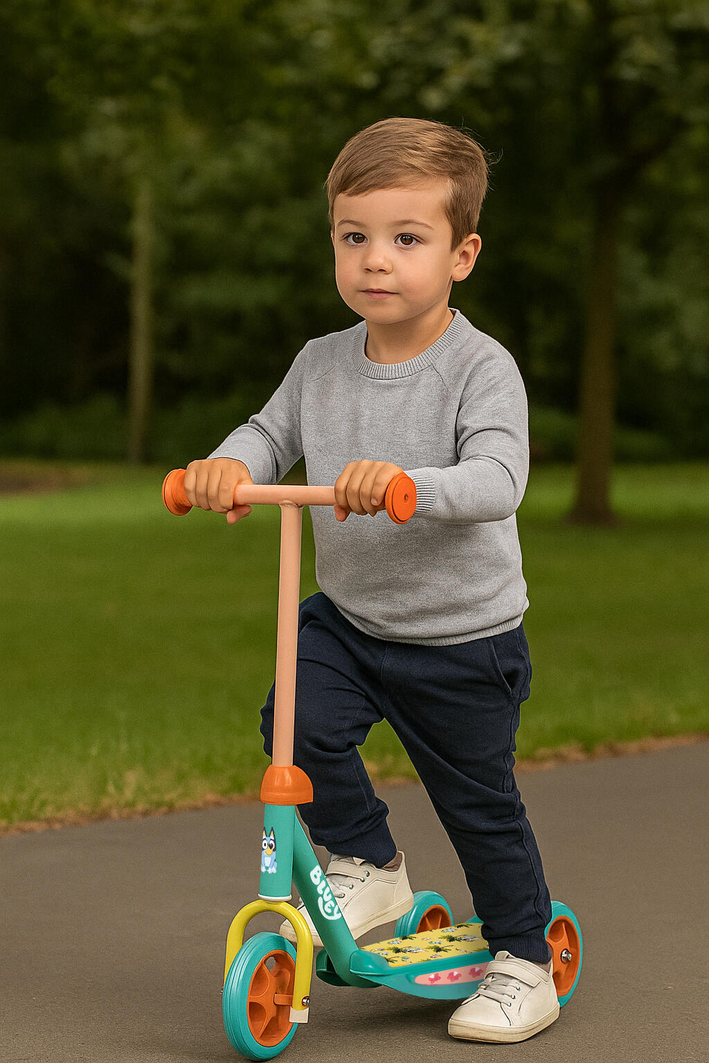 Patinete infantil de 3 Ruedas con diseños exclusivos de Bluey (6427) 2/4