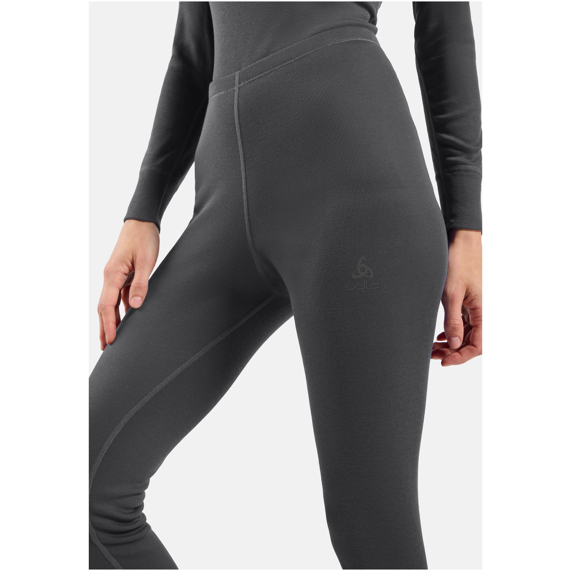 Calças compridas Odlo Active Quente Eco Mulher Cinza 4/6