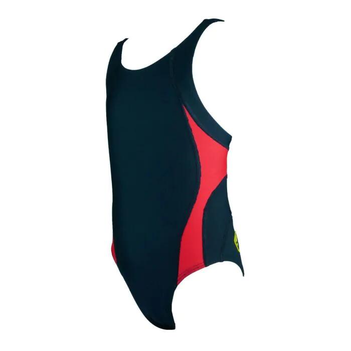 FINIS Bladeback Dziewczęcy kostium kąpielowy granatowo-czerwony 20
