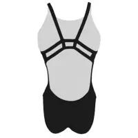 Turbo Dames Kraken badpak - Zwart 4/6