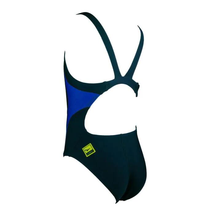 Maiô Finis Girl's Bladeback - Azul - Tamanho 22 2/3