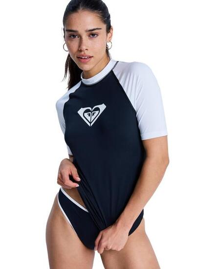 Lycra manches courtes THE RETRO ESSENTIALS Noir Femme