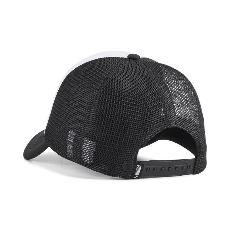 Șapcă alergare adulți trucker vizieră curbată Essentials Trucker, turcoaz și alb