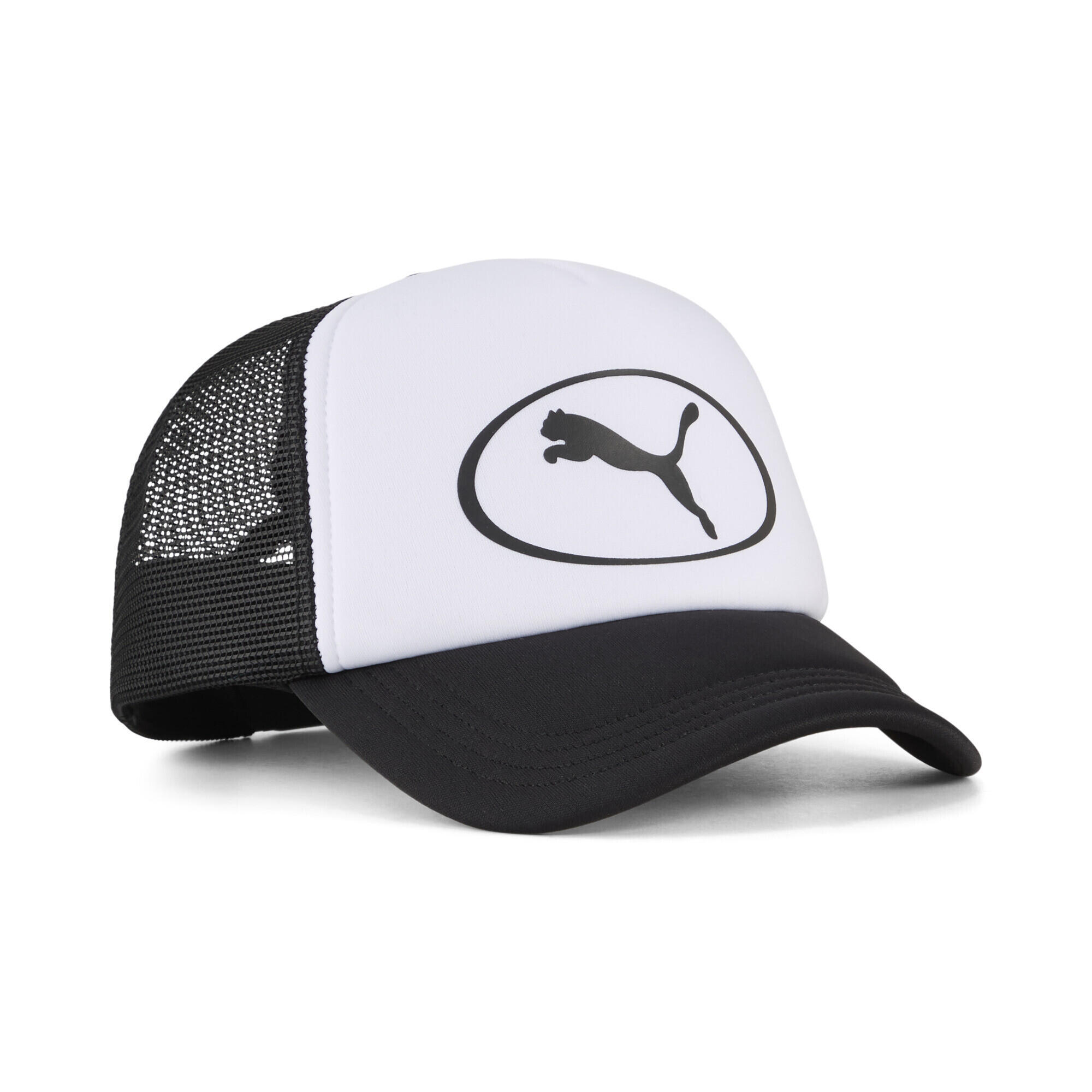 Șapcă alergare adulți trucker vizieră curbată Essentials Trucker, turcoaz și alb