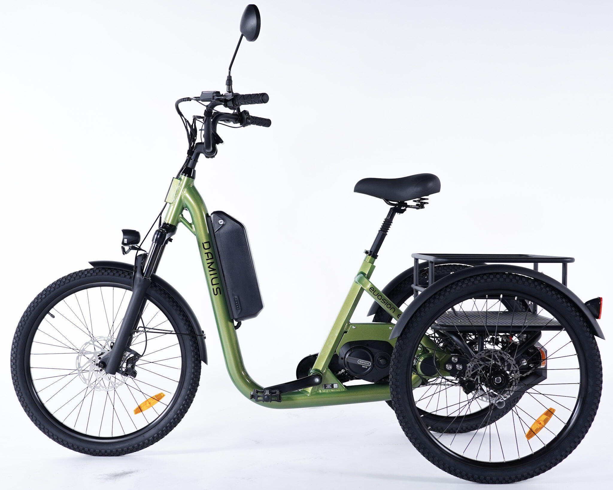 Triciclo elettrico per adulti EVASION EVO con motore centrale da 95 Nm 2/2