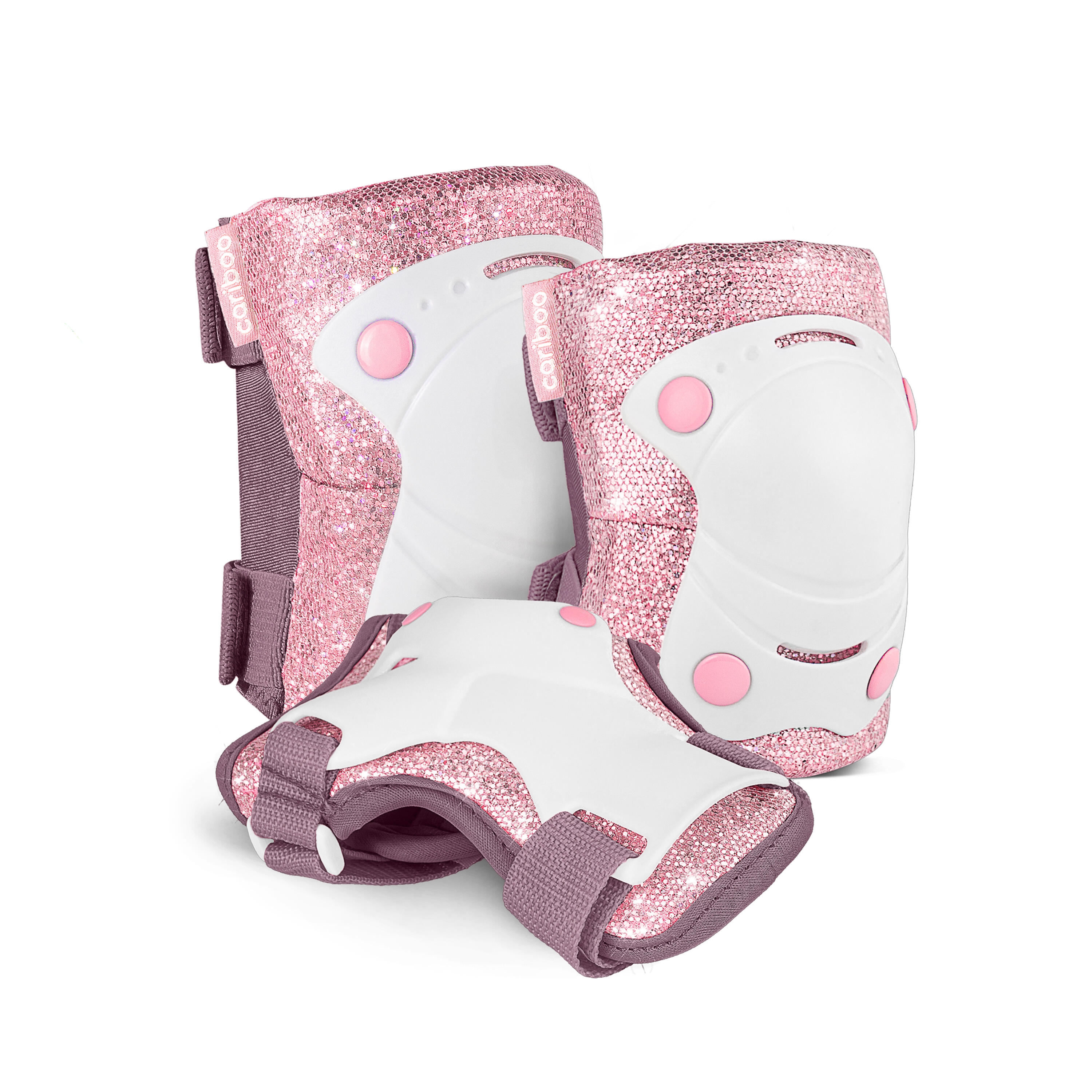 CARIBOO Chraniče pro děti Cariboo Ballerina 3-pack (fialové)
