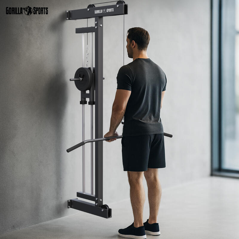 Lat-pulldown cu montare pe perete