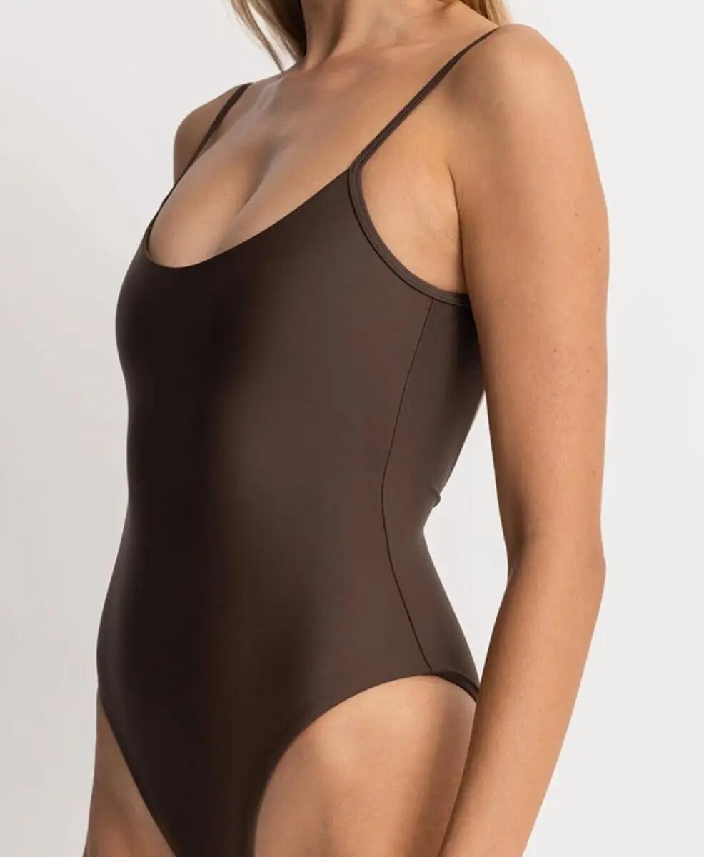 Clásico Minimal - Maillot Una Pieza Mujer 2/7