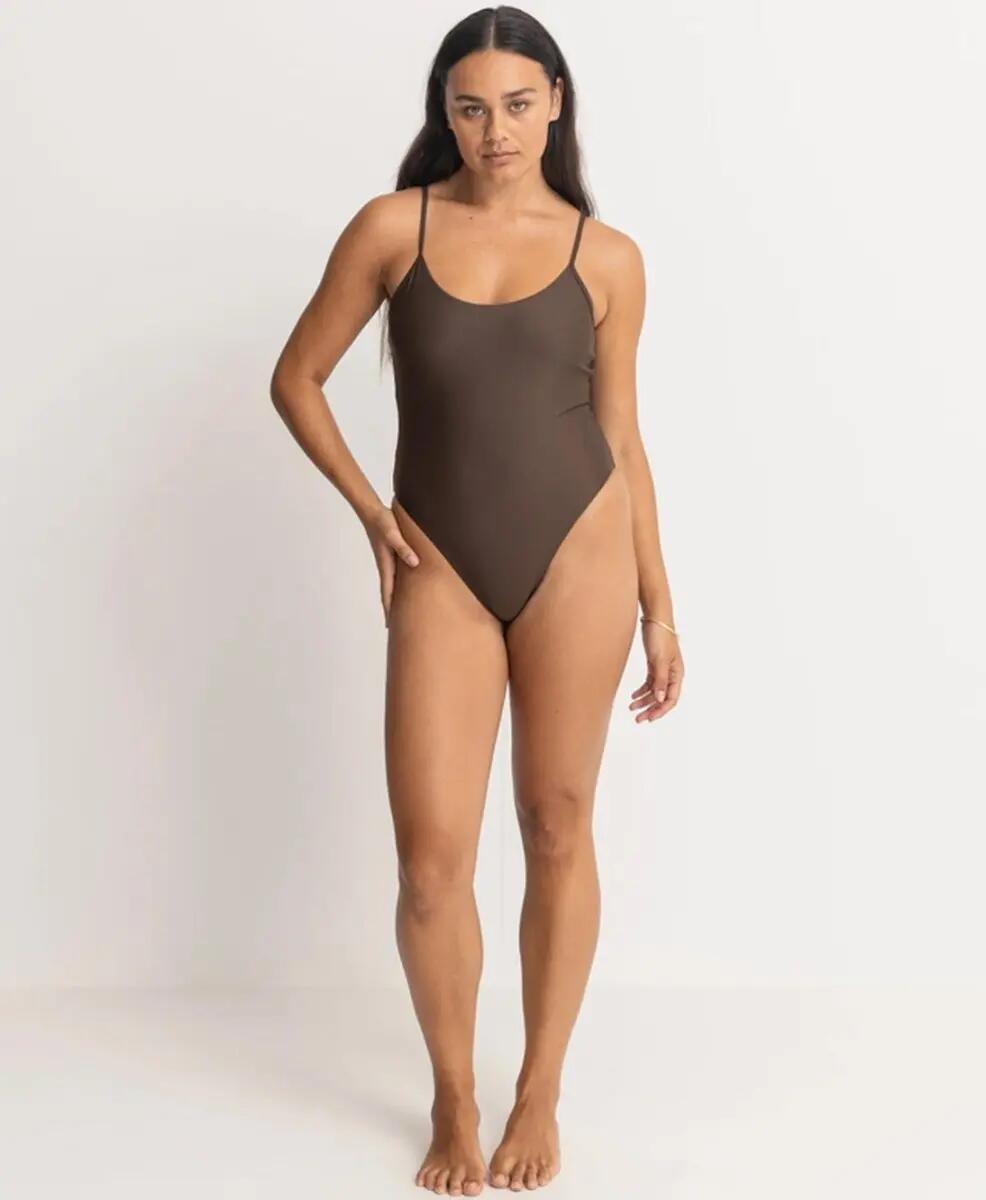 Clásico Minimal - Maillot Una Pieza Mujer 5/7