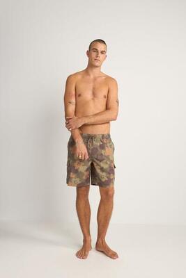 Floral camo jam - korte broek heren