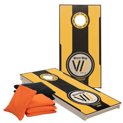Battle zone - cornhole set - 2 boards / 2x4 zakjes