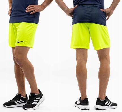 Short homme Nike d'entraînement vert lime