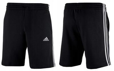 Herenkorte broek adidas essentials fleece 3-stripes