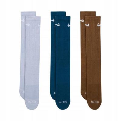 Nike everyday plus cushioned unisex sokken, 3 paar