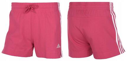 Short femme adidas en coton d'entraînement bordeaux