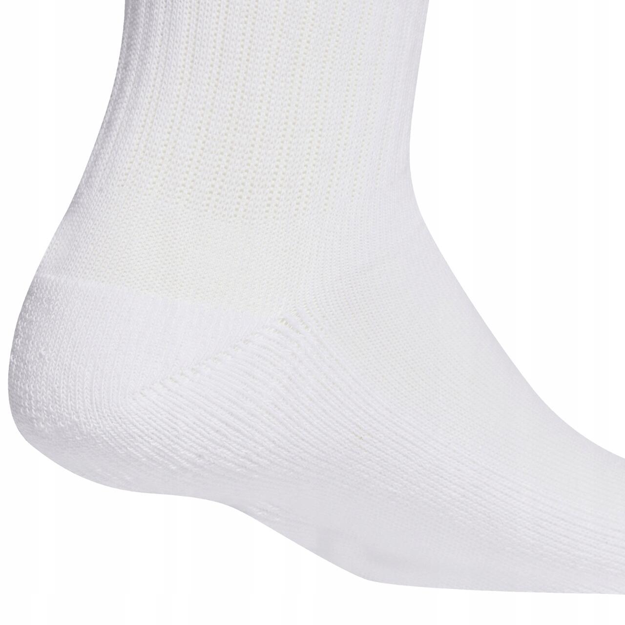 Skarpety adidas Cushioned Linear Crew 3 pary białe 4/4