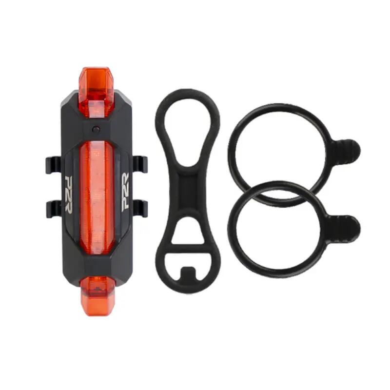 Luminator spate bicicleta P2R Spectic 08, 5 Led, Negru 3/5
