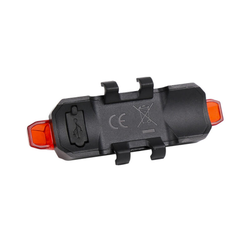 Luminator spate bicicleta P2R Spectic 08, 5 Led, Negru