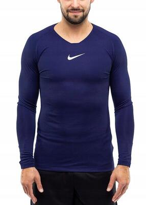 Herenthermisch ondershirt met lange mouwen nike marineblauw